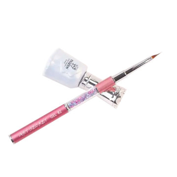 Soft manicure nail brush